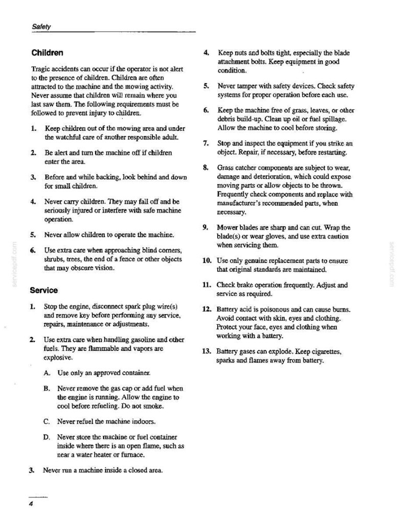 New Holland LS35-15H Yard Tractor Operator Owners Operation Manual | Instant PDF Download image 4