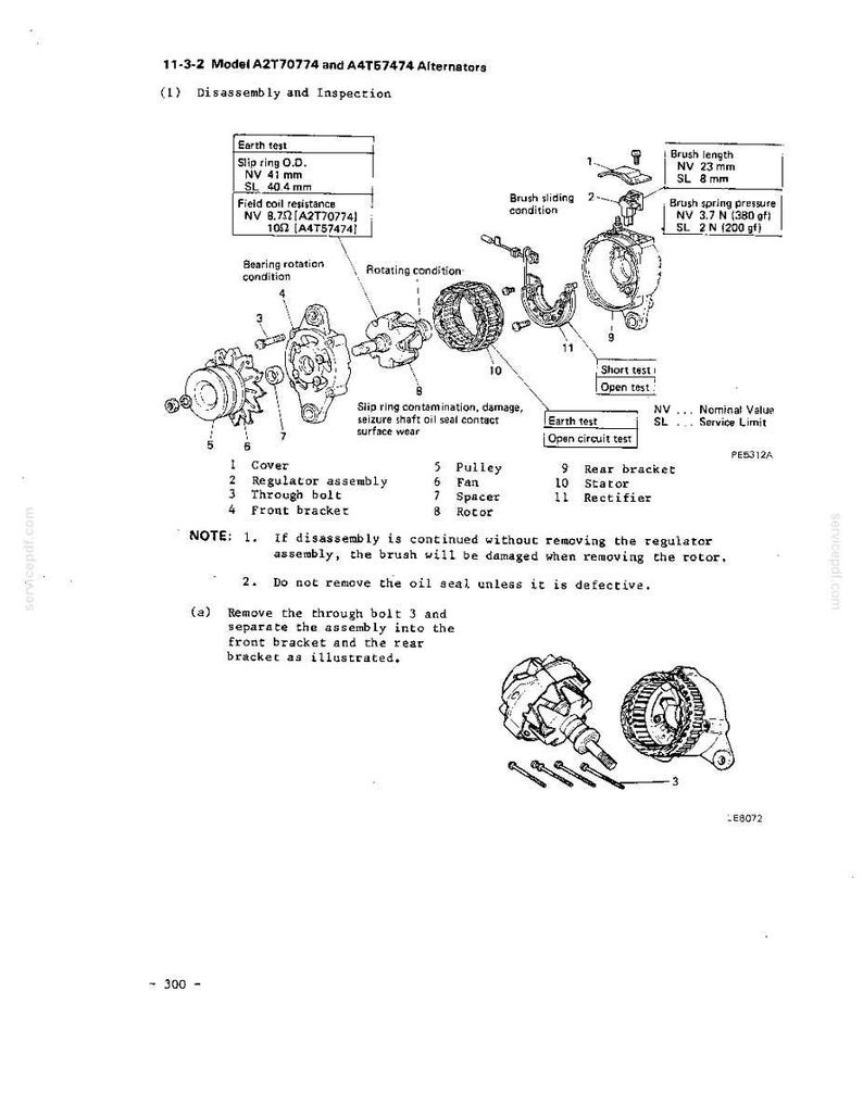 Mitsubishi 8dc8, 8DC9 DC Diesel Engine Service Repair Workshop Manual | Instant PDF Download image 10