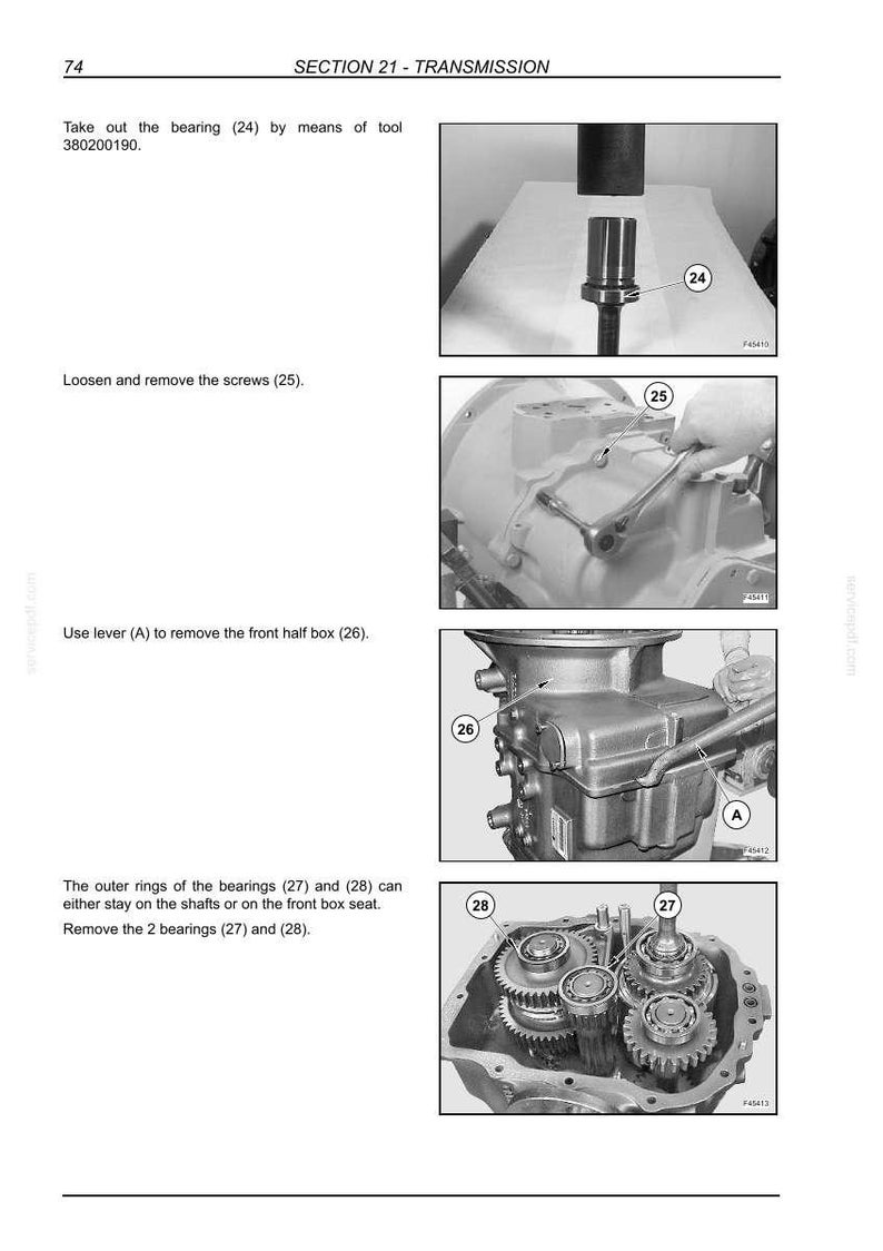 New Holland B90b, B95b, B95blr, B95btc, B110B, B115B Backhoe Loader Service Repair Workshop Manual | Instant PDF Download image 4