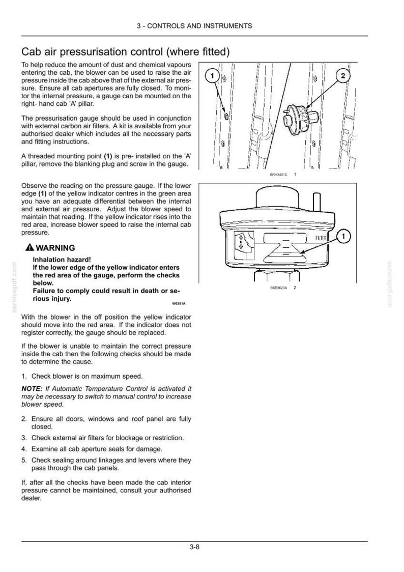 New Holland T7.230, T7.245, T7.260 Tier 4B (final) Power Command Tractor Operator Owners Operation Manual | Instant Pdf Download image 4