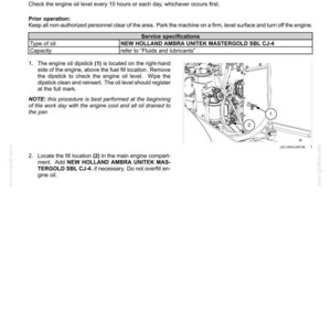 New Holland W270D, W300D Tier 2 Wheel Loader Operator Owners Operation Manual | Instant PDF Download image 8