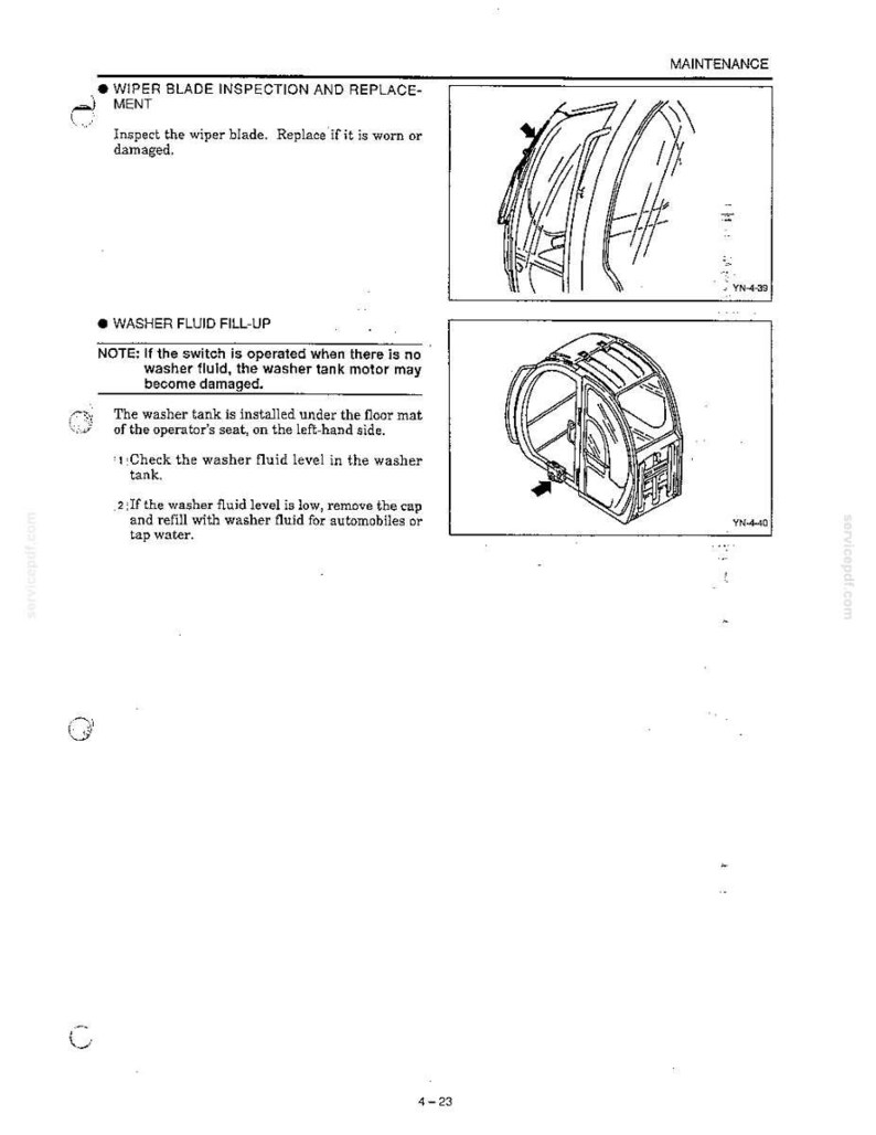 Kobelco Sk100v, SK120V, SK120LCV Hydraulic Excavator Operator Owners Operation Manual | Instant PDF Download image 7