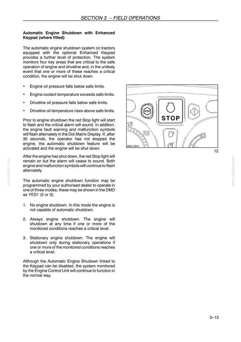 New Holland T7.220, T7.235, T7.250, T7.260 Power Command Tractor Operator Owners Operation Manual | Instant Pdf Download image 6