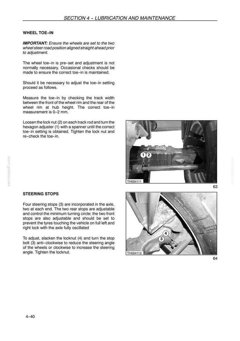 New Holland LM740 Telescopic Handler Operator Owners Operation Manual | Instant PDF Download image 9