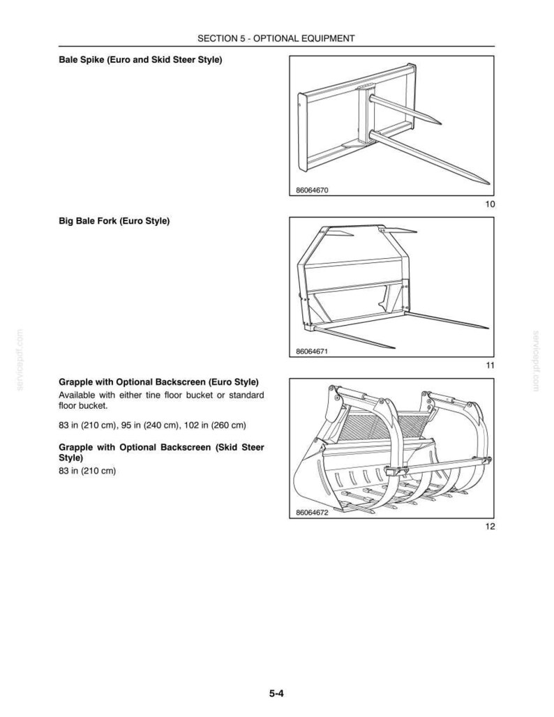 New Holland 810TL, 820TL Tractor Loader Backhoe Operator Owners Operation Manual | Instant PDF Download image 9