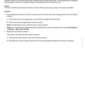 May include: A document titled "Electrical systems - FAULT CODES" with the fault code 17382 (DTC 46A6). The text explains a problem with measured injection closing time exceeding a limit, including context, cause, and solution steps.