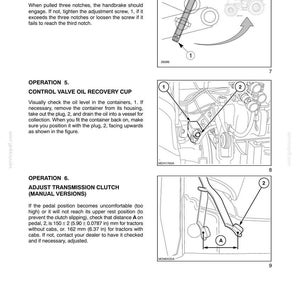 New Holland T4020, T4030, T4040, T4050 Deluxe SuperSteer Tractor Operator Owners Operation Manual | Instant Pdf Download image 8