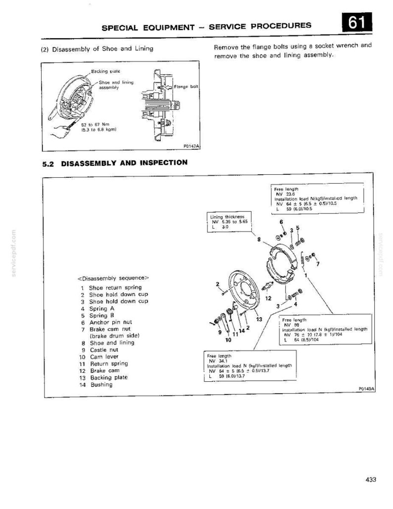 Mitsubishi 4D3, 4DR Diesel Engine Service Repair Workshop Manual | Instant PDF Download image 11