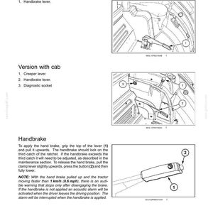 Manual de operación y mantenimiento del tractor New Holland T4.115 / Descarga instantánea en PDF imagen 5