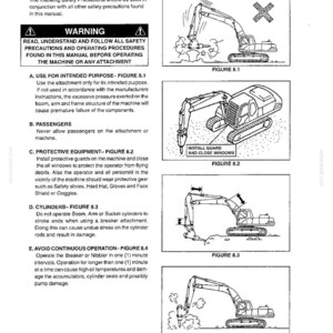 Kobelco SK150LC Hydraulic Excavator Operator Owners Operation Manual | Instant PDF Download Bild 10