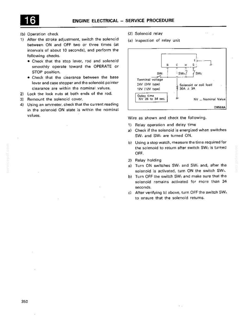 Mitsubishi 6d14, 6d14t, 6d15, 6d15-T, 6D16, 6D16-T Industrial Diesel Engine Service Repair Workshop Manual | Instant PDF Download image 10