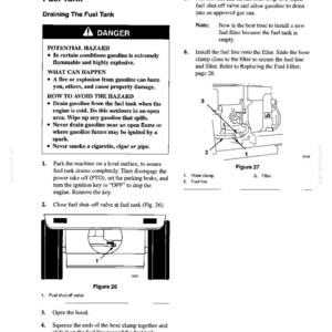 Ford LS25-12.5G Yard Tractor Operator Owners Operation Manual | Instant PDF Download image 8