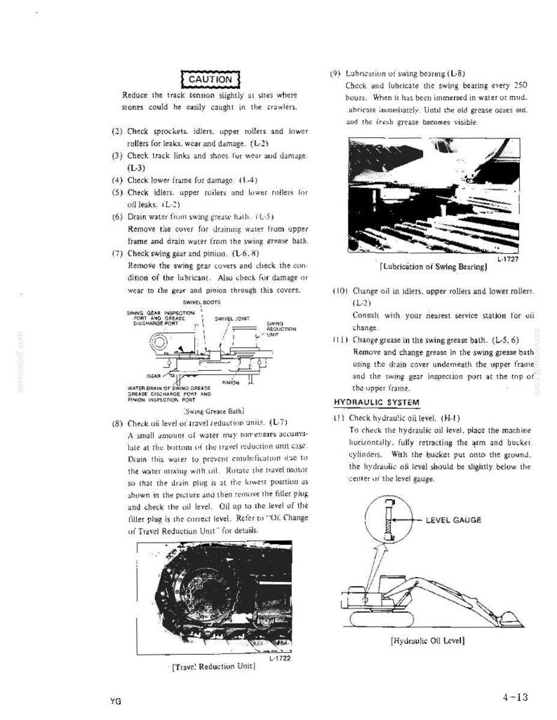 Kobelco MD180LC Hydraulic Excavator Operator Owners Operation Manual | Instant PDF Download image 8