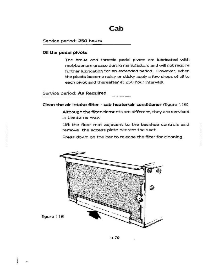 Kobelco 750, 760, 860 Loader Backhoe Operator Owners Operation Manual | Instant PDF Download image 9