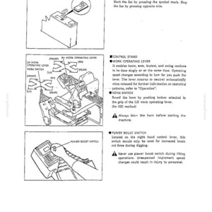 Kobelco Sk200 Iii, SK200LC III Hydraulic Excavator Operator Owners Operation Manual | Instant PDF Download image 3