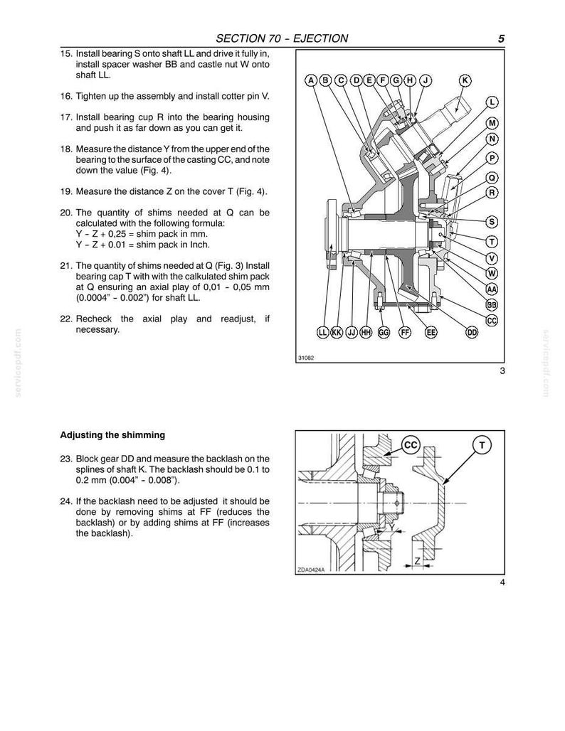 New Holland Fx30, Fx40, FX50, FX60 Forage Harvester Service Repair Workshop Manual | Instant PDF Download image 11