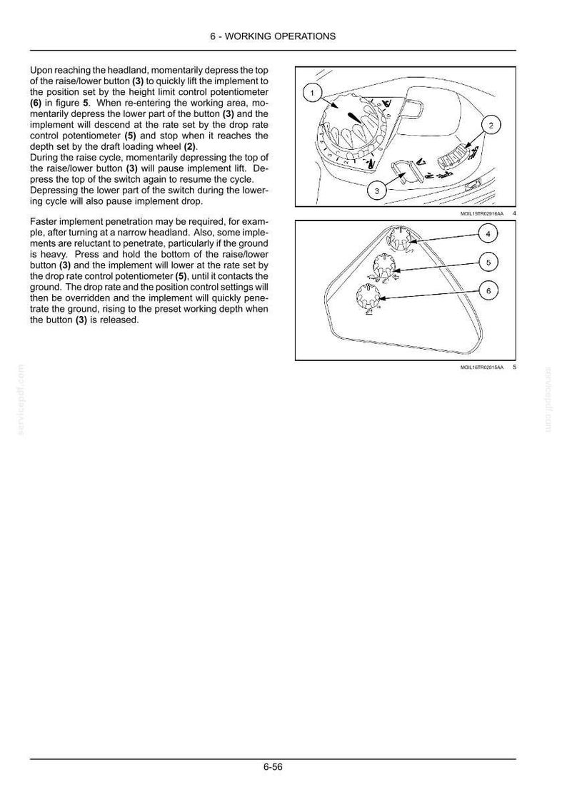 Steyr 4075, 4085, 4095, 4105, 4115 Kompakt Ecotech Tractor Operator Owners Operation Manual | Instant PDF Download image 6