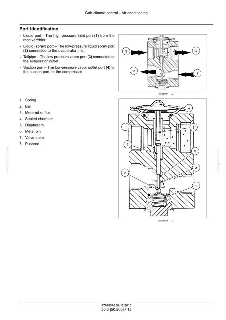 New Holland H9870, H9880 Balvagn Service Reparation Verkstadsmanual | Direkt PDF-nedladdning | Marknad: Nordamerika bild 7