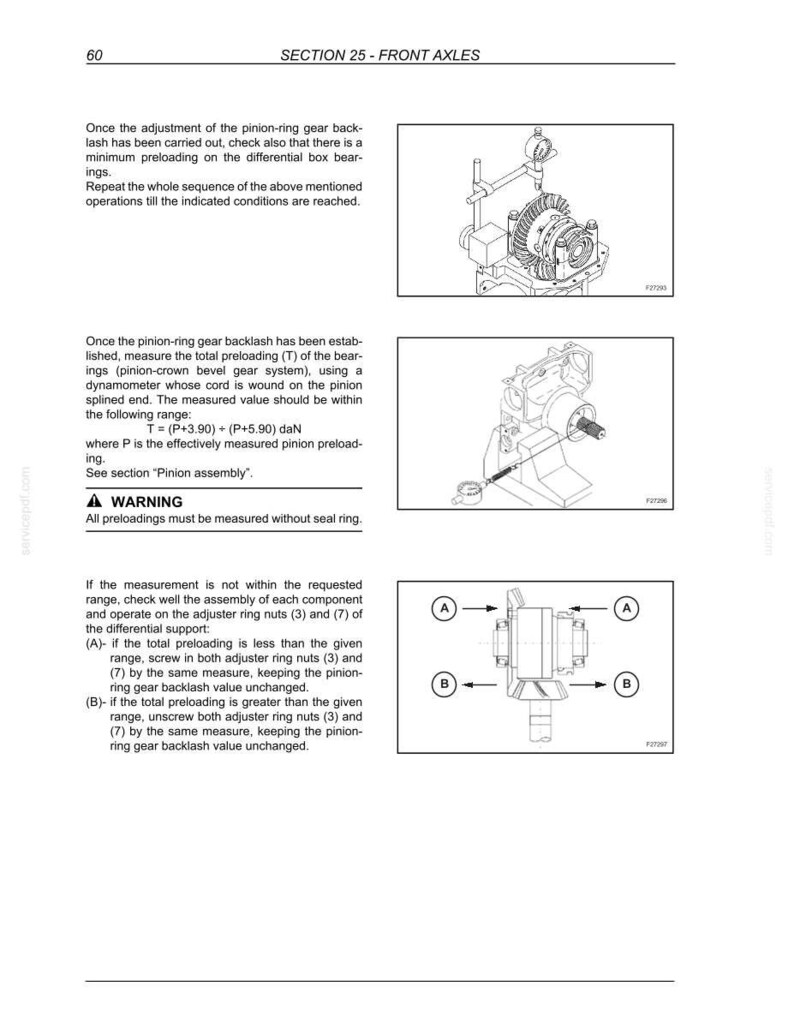 New Holland B110 & B115 Tier 3 Loader Backhoe Service Repair Workshop Manual Pdf | Instant Pdf Download image 6