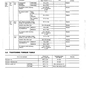 Manual de servicio y reparación del motor diésel Mitsubishi 6D31, 6D31-T / Descarga instantánea en PDF imagen 10