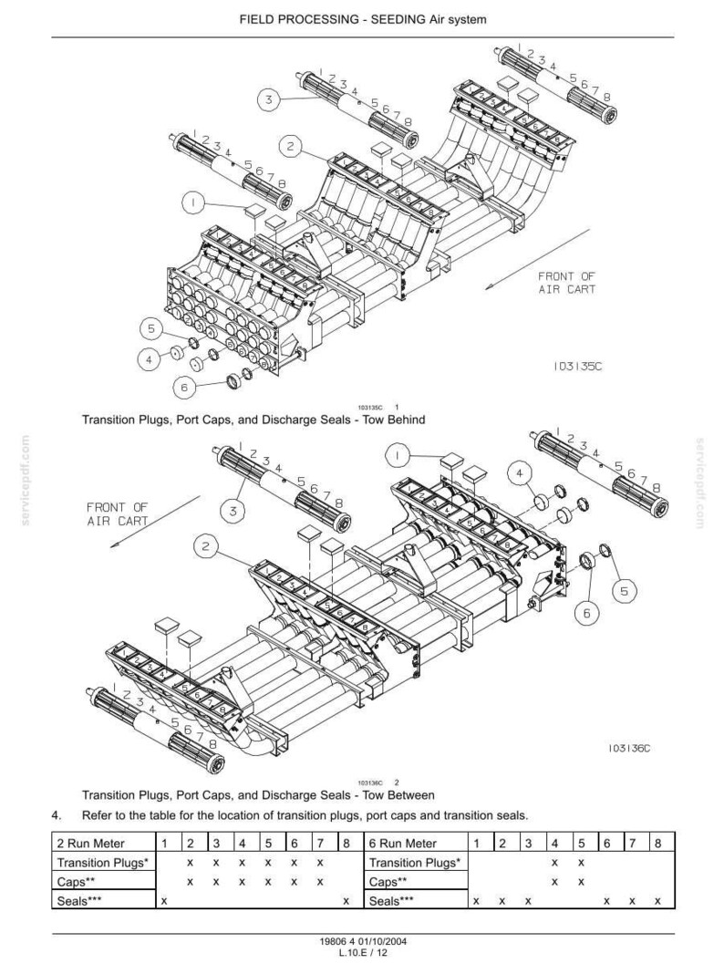 Flexi-Coil 1740, 2340, 2640, 3450, 3850, 4350 Air Cart Service Repair Workshop Manual | Instant PDF Download image 9