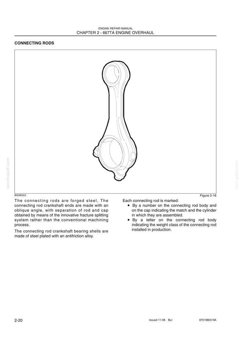 New Holland E265B Excavator Service Repair Workshop Manual | Instant PDF Download image 10