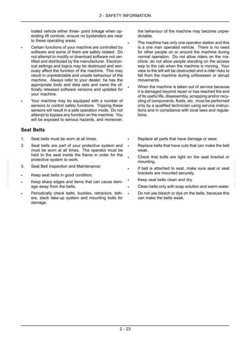 Gebruikershandleiding New Holland T7.220, T7.235, T7.250, T7.260 Power Command-tractorbestuurder | Directe pdf-download afbeelding 4