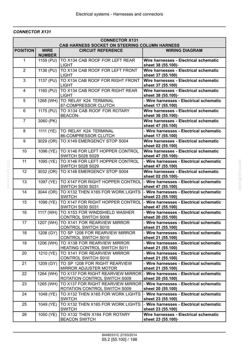 New Holland 9040l, 9040m, 9060l H, 9060l, 9080l H, 9080l, 9090l Ge, 9090L H, 9090L Grape Harvester Service Repair Manual | Pdf Download image 5