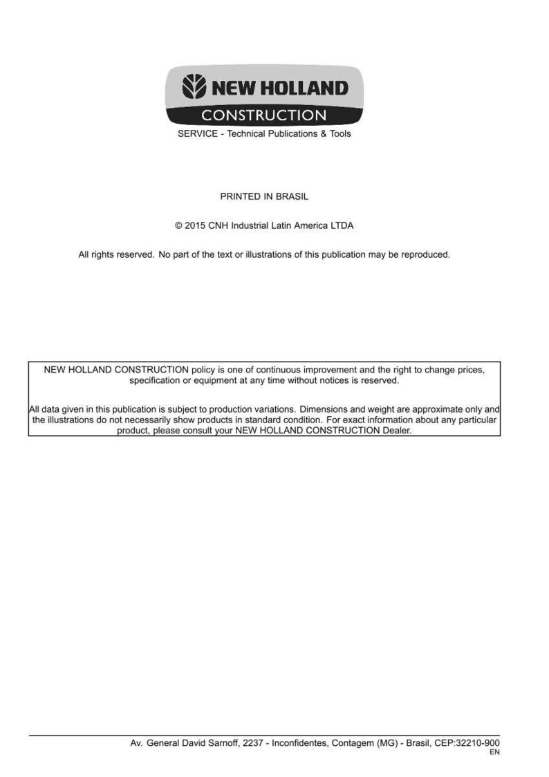 New Holland W130 Z-bar, W130 Tc, W130 Torque converter Wheel Loader Operator Owners Operation Manual | Instant Pdf Download image 11