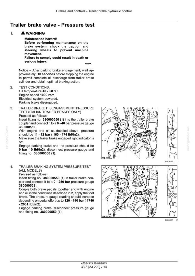 Steyr Cvt 6170, Cvt 6185, Cvt 6205, CVT 6215, CVT 6230 Tractor Service Repair Workshop Manual | Instant PDF Download | Market: Europe image 8