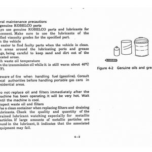 Kobelco SS60 Hydraulic Excavator Operator Owners Operation Manual | Instant PDF Download image 6