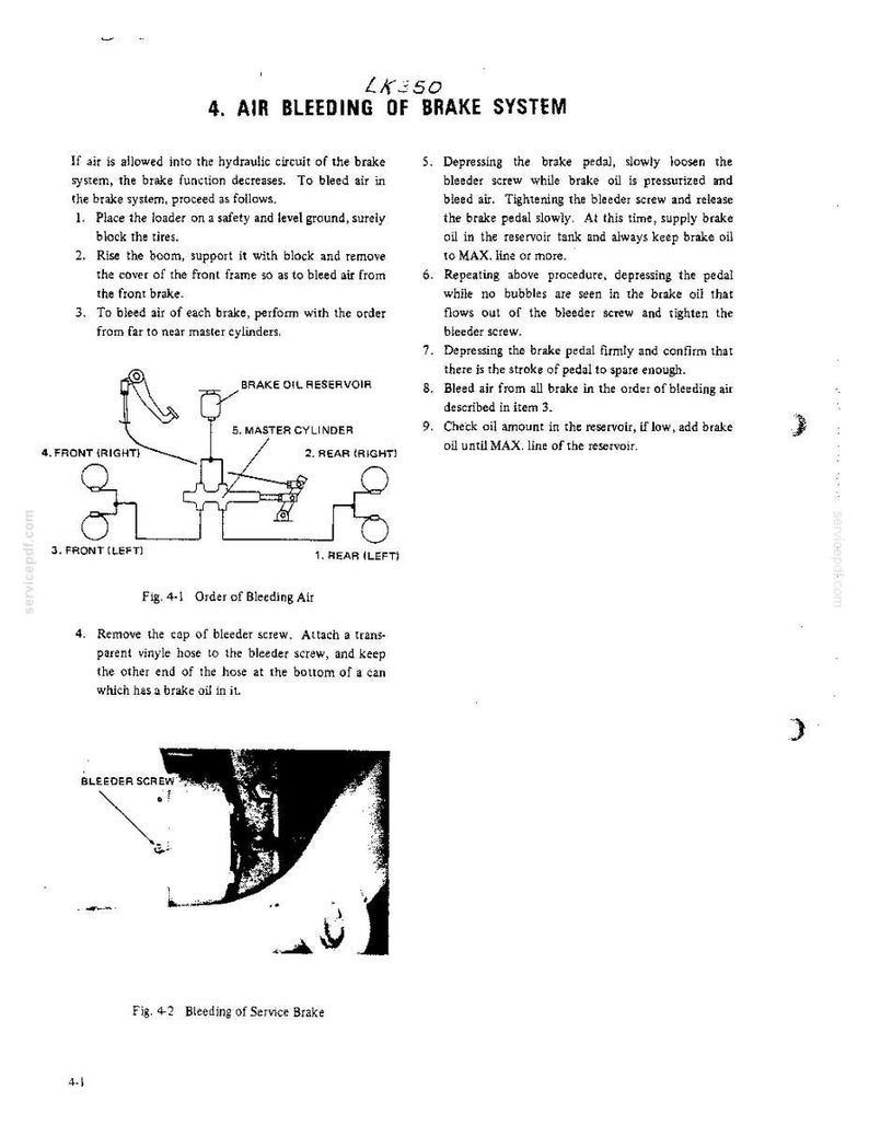 Kobelco LK350 II Wheel Loader Service Repair Workshop Manual | Instant PDF Download image 3