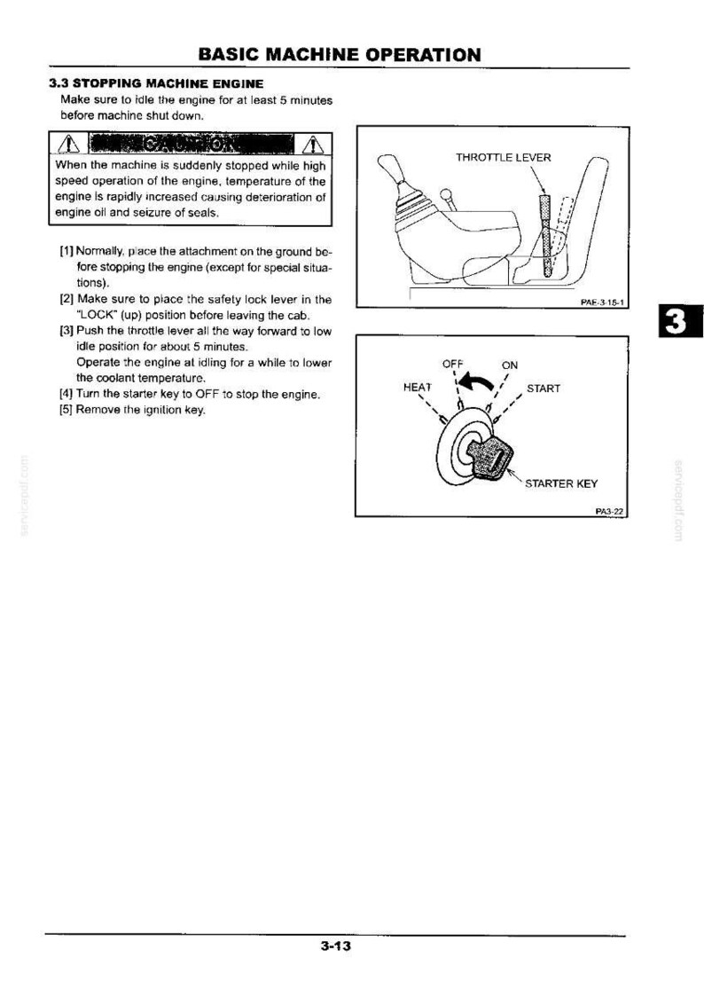 Kobelco SK030SR-2, SK035SR-2 Hydraulic Excavator Operator Owners Operation Manual | Instant PDF Download image 4