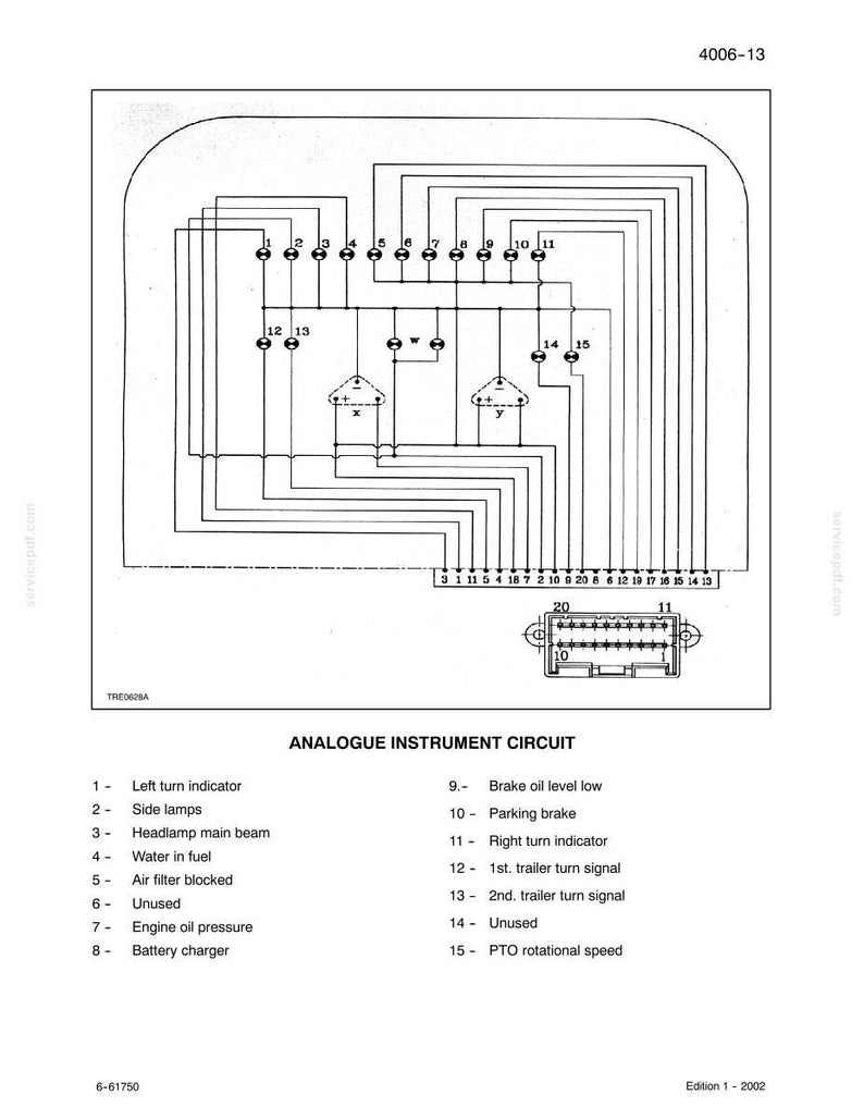 Case Jx55, Jx65, Jx75, Jx85, JX95 traktorer service, reparation och verkstadsmanual PDF | Direkt PDF-nedladdning bild 6