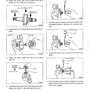 Mitsubishi 4D3, 4DR Diesel Engine Service Repair Workshop Manual | Instant PDF Download image 9