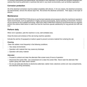 New Holland W130B Wheel Loader Operator Owners Operation Manual Manual | Instant PDF Download image 8