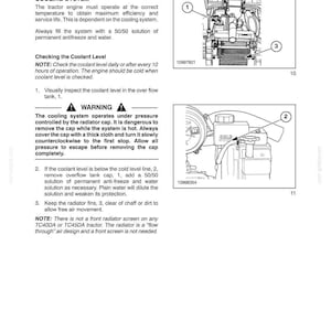 New Holland TC40DA, TC45DA Tractor Operator Owners Operation Manual | Instant PDF Download image 7