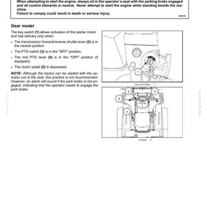 New Holland Boomer 33 & 37 Compact Tractor Operator Owners Operation Manual | Instant PDF Download image 7