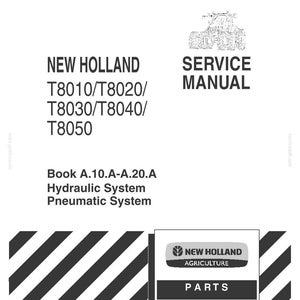 New Holland T8010, T8020, T8030, T8040, T8050 Tractor Service Repair Workshop Manual | Instant Pdf Download | Market: North America image 3