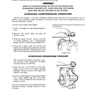 Pu&ograve; includere: Pagina di un manuale con il titolo "Introduzione" e sezioni sul controllo della pressione di compressione e del vuoto del basamento. Sono inclusi diagrammi di un manometro di compressione e di un vacuometro. Il testo spiega le procedure.