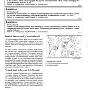 New Holland W130C Tier 3 Wheel Loader Operator Owners Operation Manual | Instant PDF Download image 5