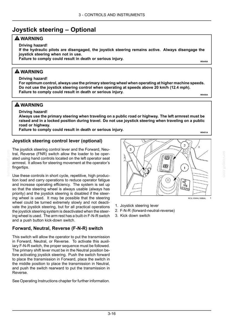 New Holland W130C Tier 3 Wheel Loader Operator Owners Operation Manual | Instant PDF Download image 5
