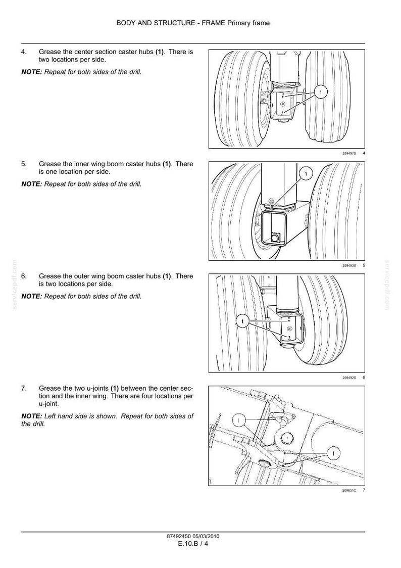 New Holland P2070 Precision Air Hoe Drill Service Repair Workshop Manual PDF | Instant PDF Download image 9