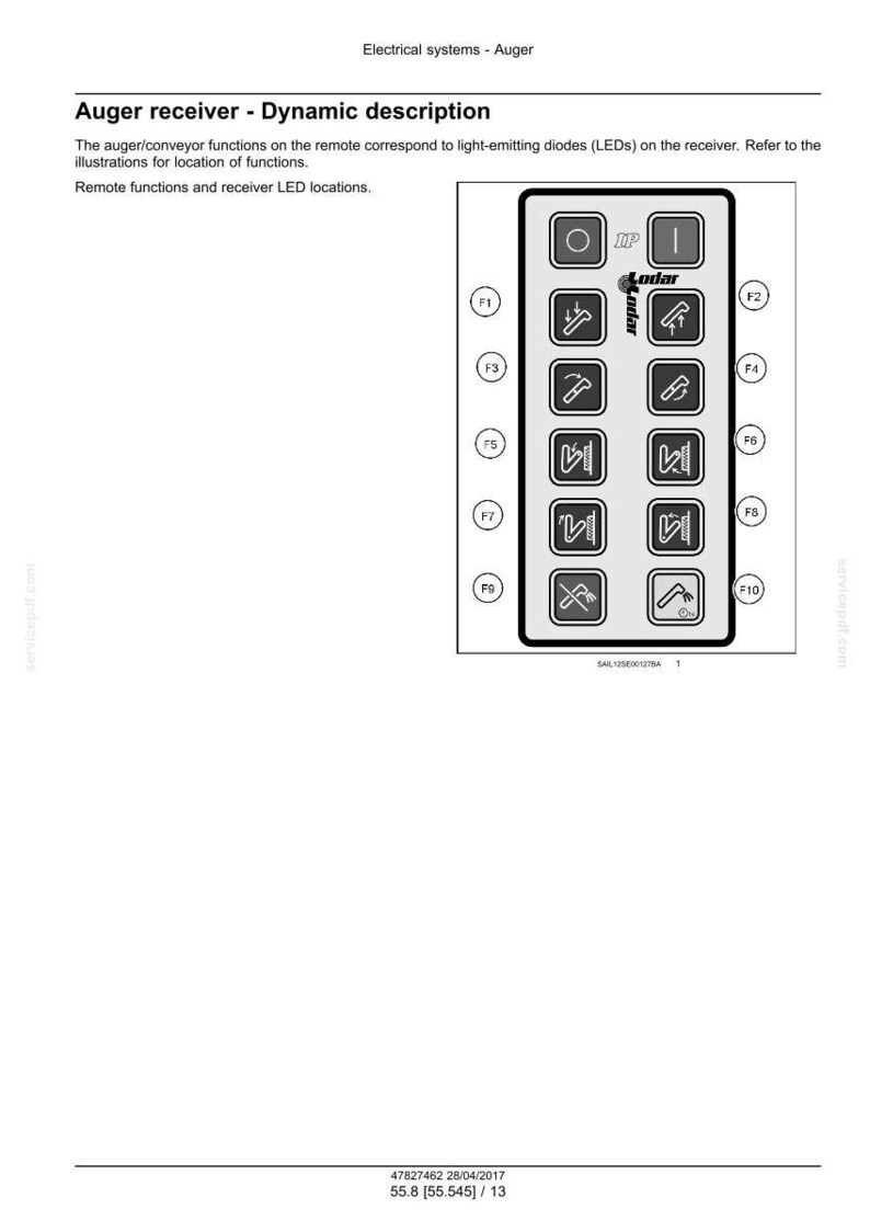 May include: A control panel with multiple function buttons, labeled F1 through F10, and a central display. The panel has a black border and white icons. The text "Lodar" is visible on the panel.
