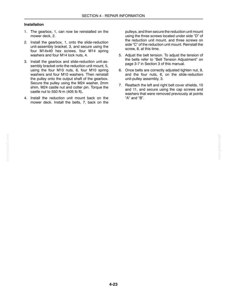 New Holland 330GM Tractor Operator Owners Operation Manual | Instant PDF Download image 9