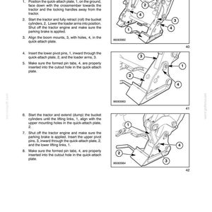 New Holland 810TL, 820TL Tractor Loader Backhoe Operator Owners Operation Manual | Instant PDF Download image 7