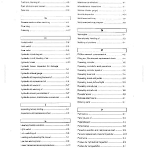 Kobelco Sk024, SK027, SK032 Hydraulic Excavator Operator Owners Operation Manual | Instant PDF Download imagen 10