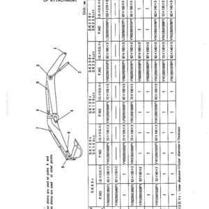 Kobelco Sk60v, Sk100v, Sk100lv, Sk120v, Sk120lcv, Sk200v, SK200LCV, SK220V, SK220LCV Super Mark V Excavator Service Repair Workshop Manual image 4