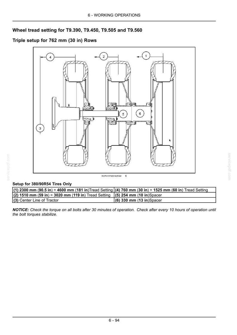 New Holland T9.390, T9.450, T9.505, T9.560, T9.615, T9.670 Tier 4 Tractor Operator Owners Operation Manual | Instant Pdf Download image 8