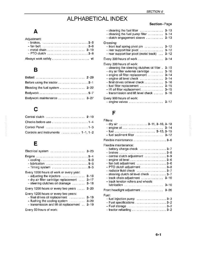 New Holland Tk76, TK85, TK85M Tractor Operator Owners Operation Manual | Instant PDF Download image 11